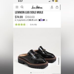 Sam Edelman Mule Loafers